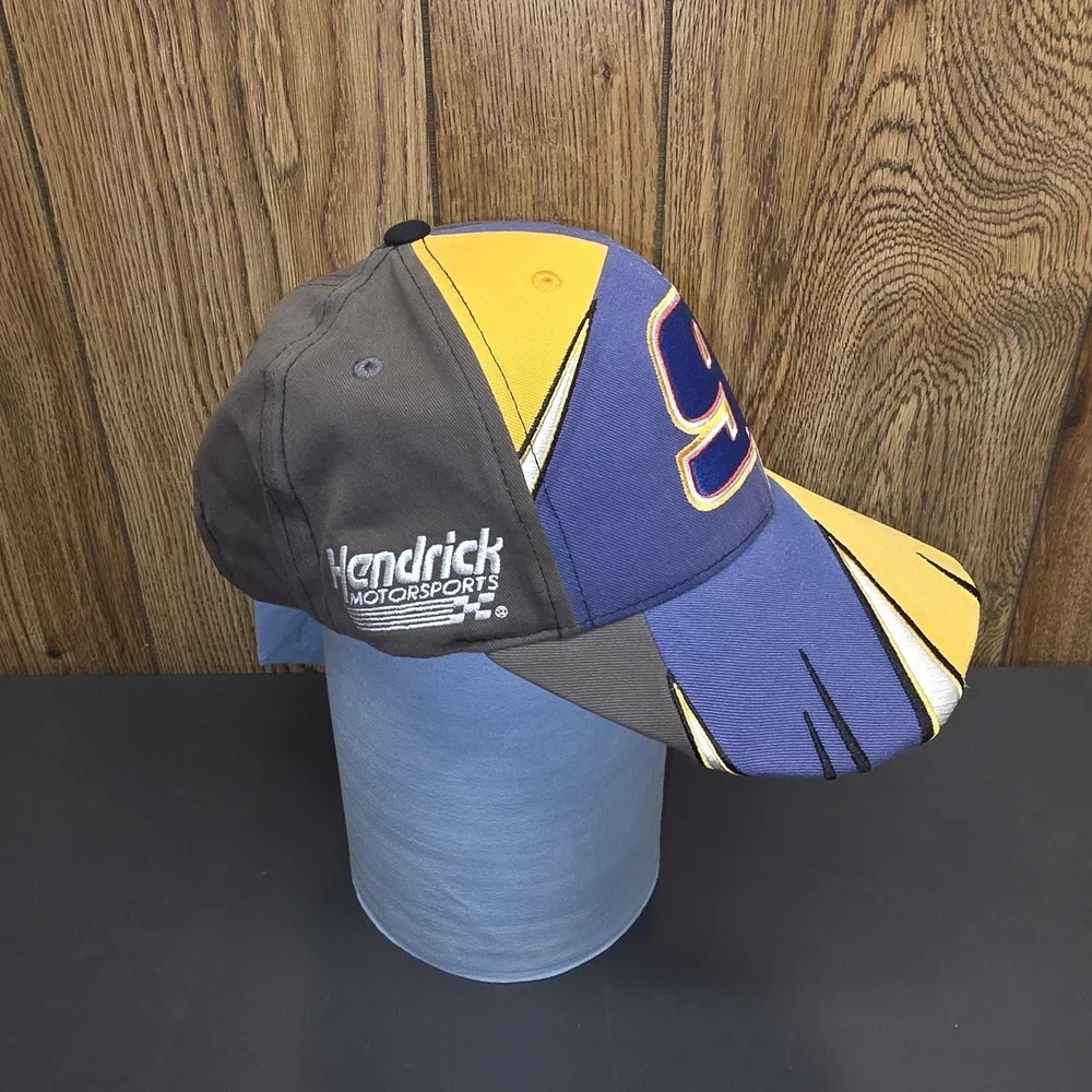 Hendrick Motorsports Hat Cap Strap Back Mens One Size NASCAR Racing 9 Blue